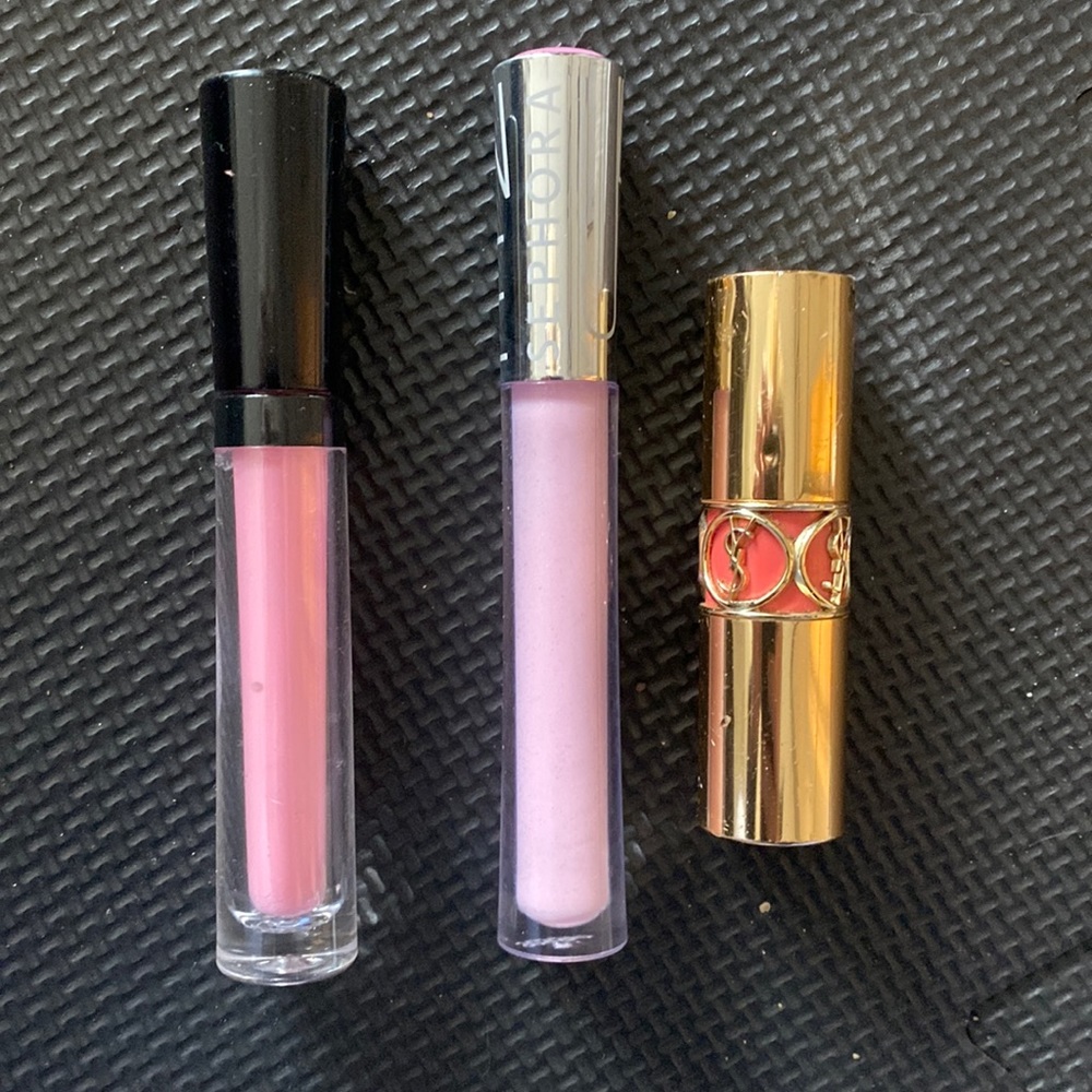 Sephora, YSL lipstick, lipgloss